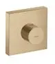 AXOR-HG-AXOR-ShowerSolutions-Thermostatmodul-120-120-Unterputz-eckig-Brushed-Bronze-10755140 gallery number 1